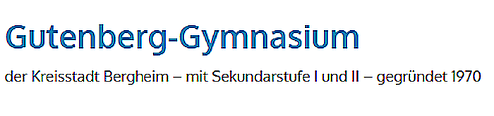 Gutenberg-Gymnasium